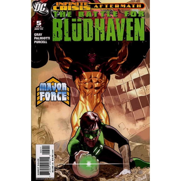 Crisis Aftermath: The Battle For Bludhaven #5 VF ; DC Comic Book