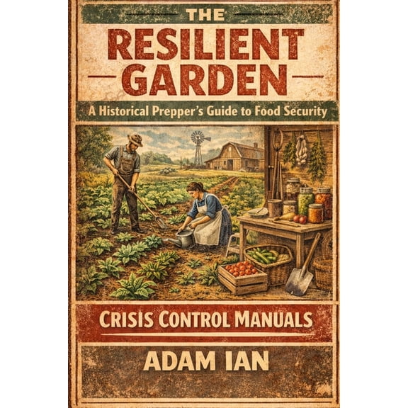 Crisis Control Manuals The Resilient Garden A Historical Prepper's Guide to Growing Food for Long-Term Security: Crisis Control Manuals, Book 4, (Paperback)