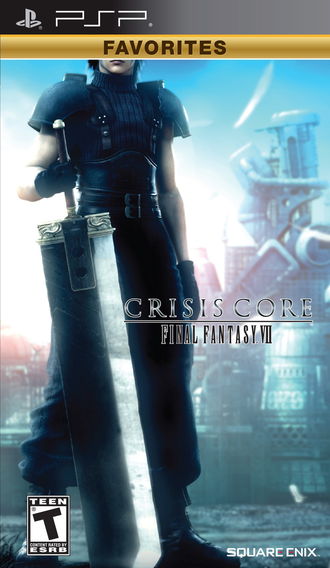 Free Shipping! Crisis Core: Final Fantasy VII (Greatest Hits) PSP
