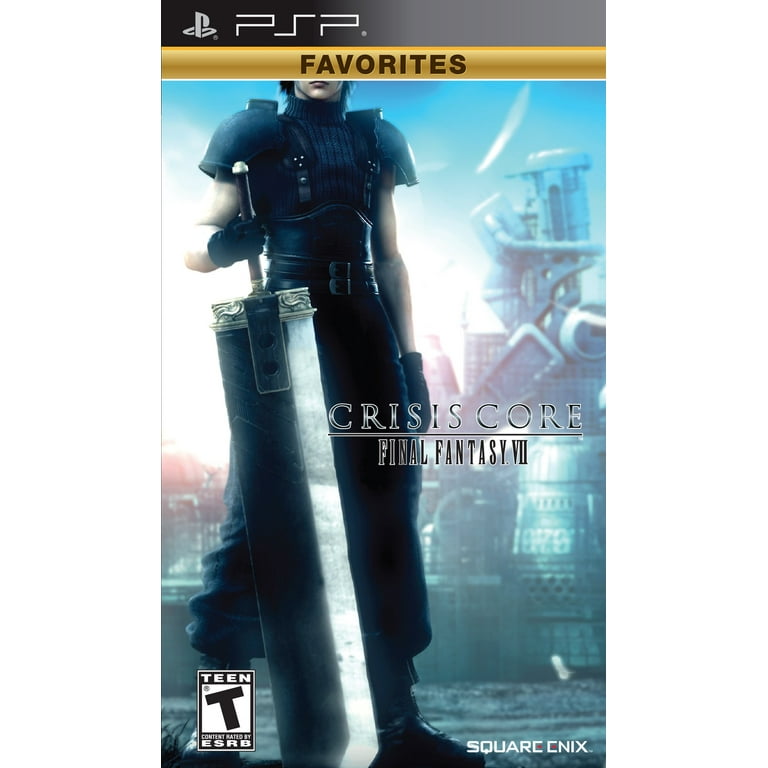Free Shipping! Crisis Core: Final Fantasy VII (Greatest Hits) PSP