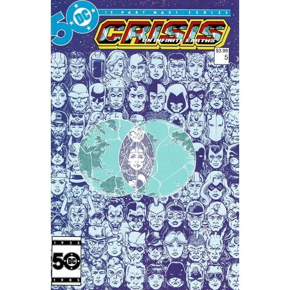 Crisis On Infinite Earths #5A VF ; DC Comic Book