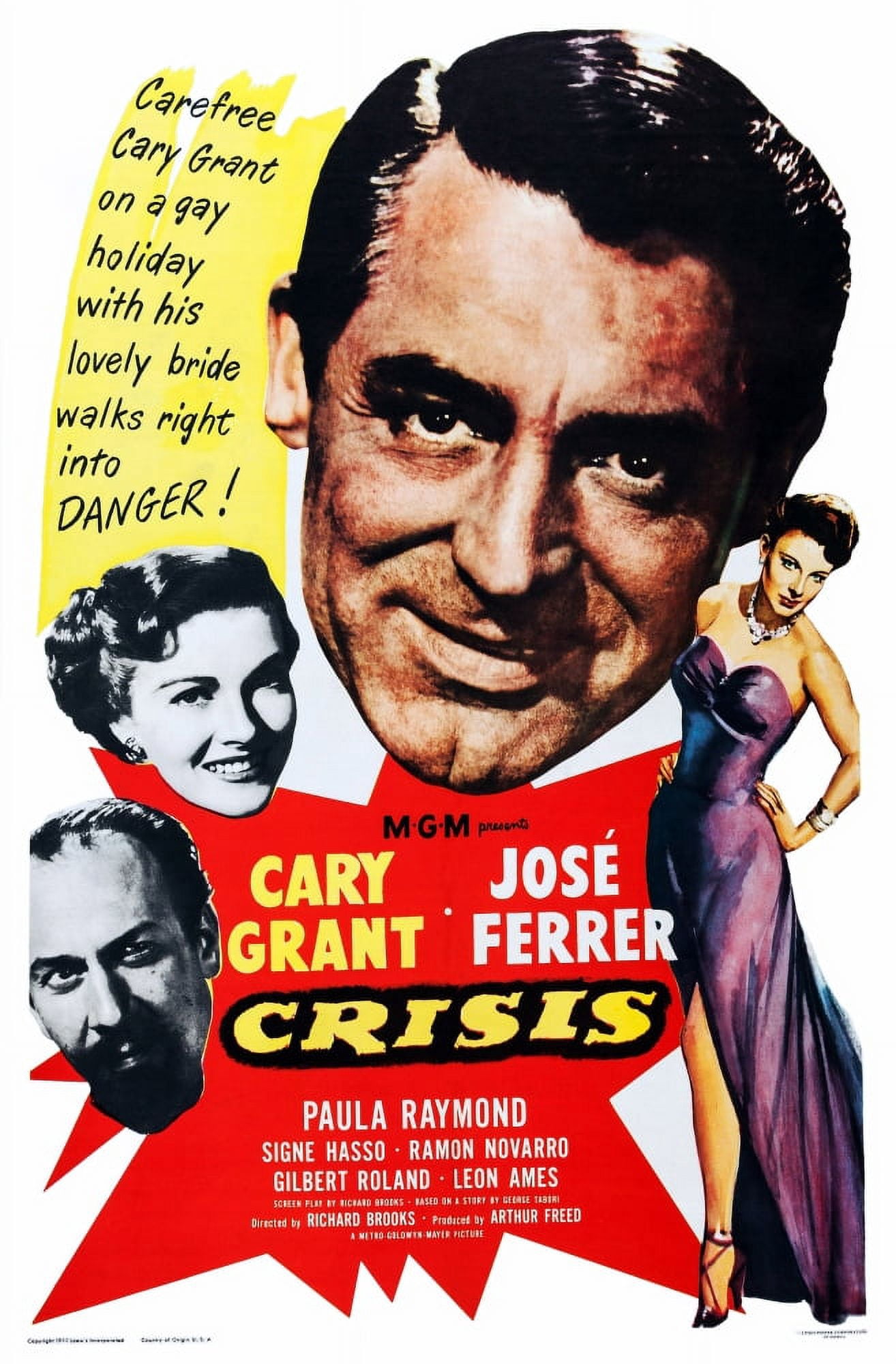 Crisis U Canvas Art -  (11 x 17)