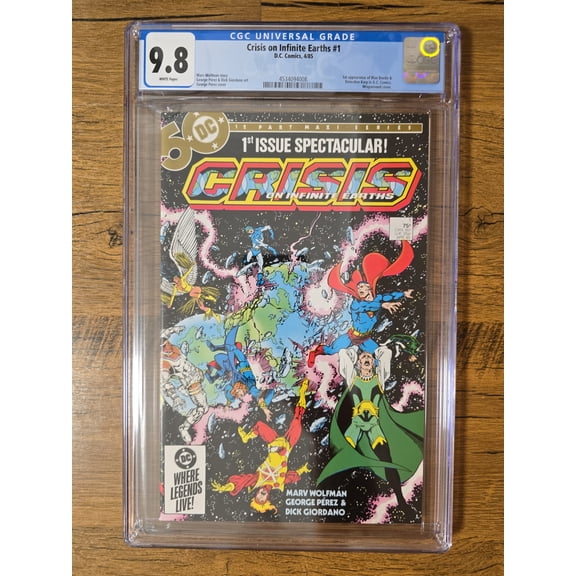 Crisis on Infinite Earths #1 - CGC 9.8 Comic Book