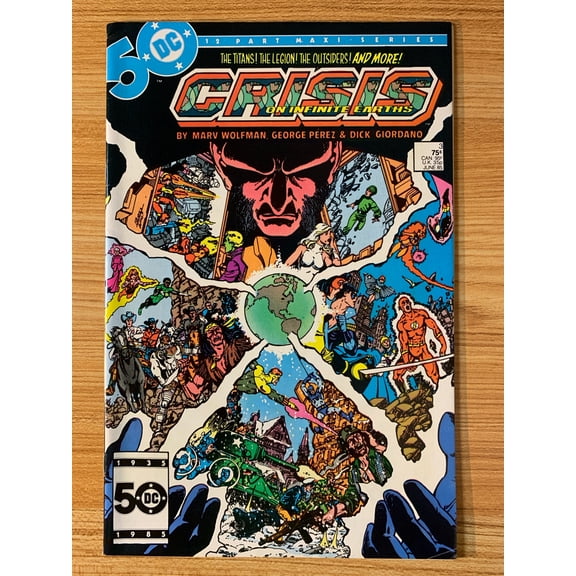 Crisis on Infinite Earths #3 Comic Book