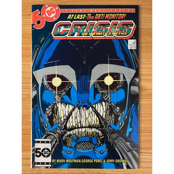 Crisis on Infinite Earths #6 Comic Book