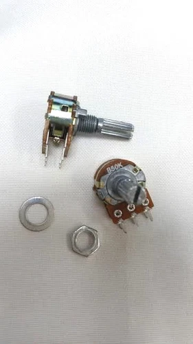 Crisp - 3-Pack Double Rotary Potentiometer Pot Pots 50K Ohms 50 K Usa ...