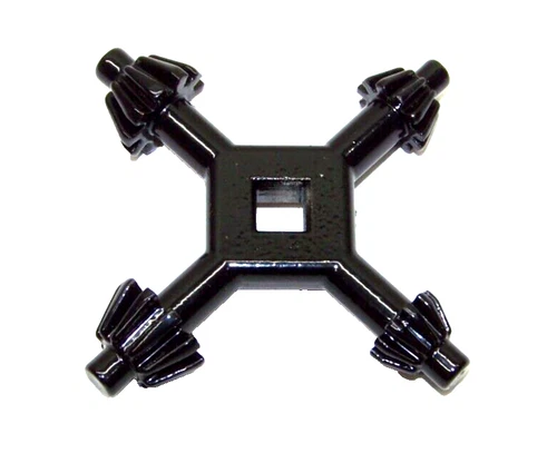 Crisp - 4 Way Chuck Key 1,2,3,4. Chuck Size 1/4", 3/8", 1/2", 5/8" Drill Bit Chuck Tool