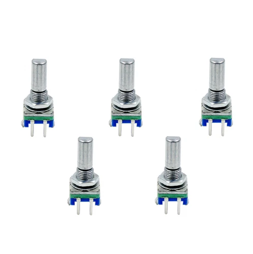 Crisp - 5Xhalf Axis Rotary Encoder Handle Length 15Mm Switch Ec11 ...