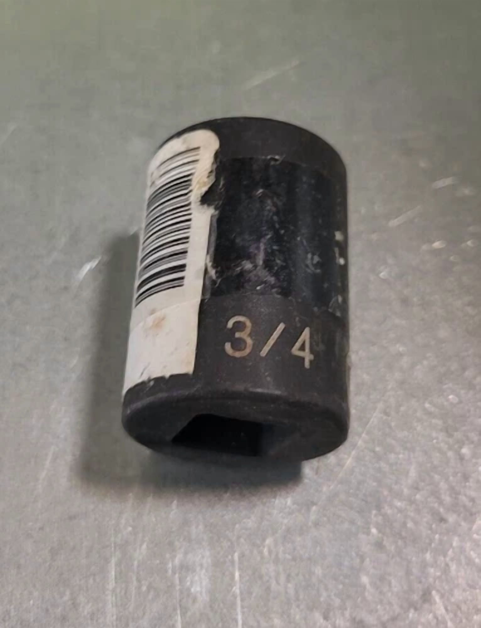 Crisp - Grey Pneumatic *2024R 1/2" Drive X 3/4" Standard Impact Socket, 6 Point