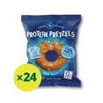 Crisp Power High Protein Pretzel Crisps 24 Pack x 1.75 oz Crunchy