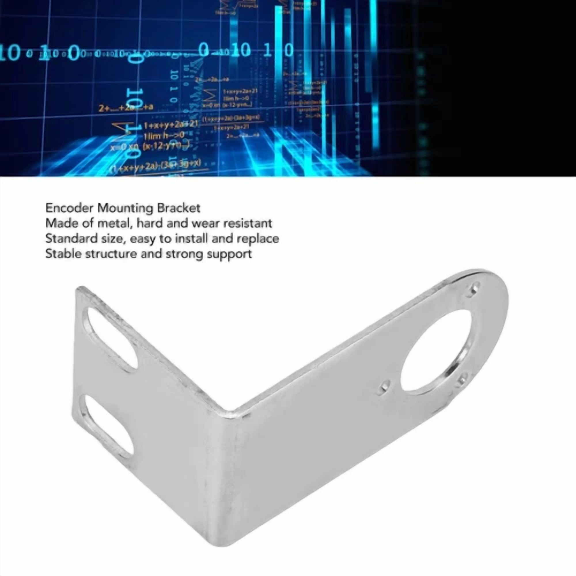 Crisp - Rotary Encoder Metal Mounting Stand L Type Bracket For 21Mm ...