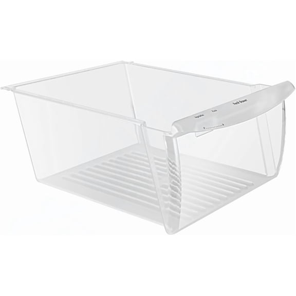 Crisper Drawer Insert for Refrigerator, Fits PLHS67 PLHS69 WRS6MR Models, Durable Storage Bin