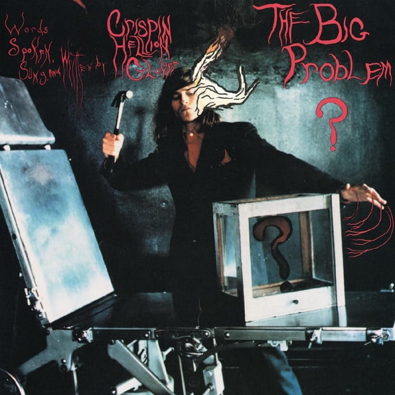 Crispin Hellion Glover  The Big Problem  The Solution. The Solution = Let It Be LP light blue & crimson clowny clown clown*