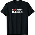 thumbnail image 1 of Crispy Bacon: A Funny Gym-Tee for Curvy Ladies or Gents T-Shirt100% cotton short-sleeved shirt for both men and women, 1 of 6