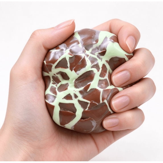 Crispy Ball Squishy Toy Stress Relief Fidget Ball, Creative Crunchy ...