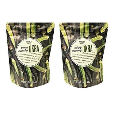 Crispy Crunchy Okra 1.4oz (Pack of 2)