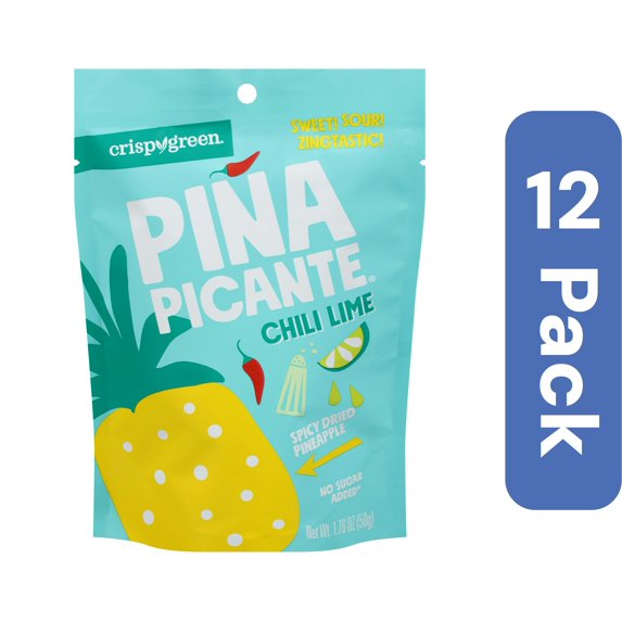 Crispy Green Lime Chili Pineapple Picante 1.76 oz (Pack of 12)