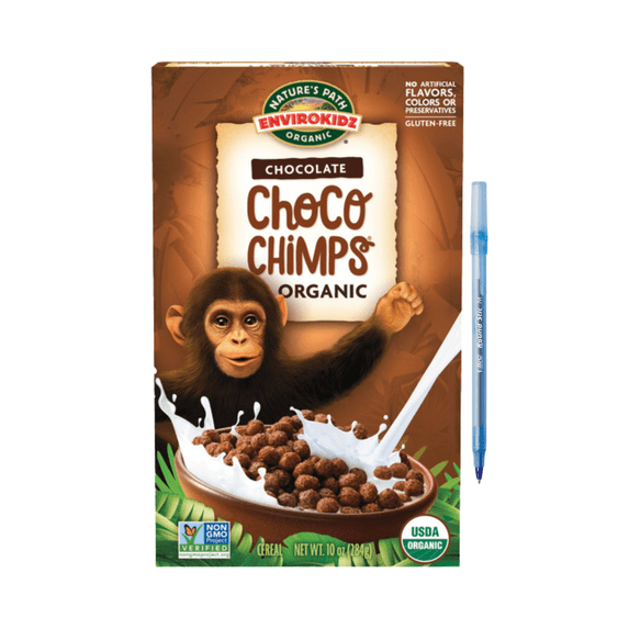 Crispy Rice Fruity Burst Choco Chimps Cereal 10 oz