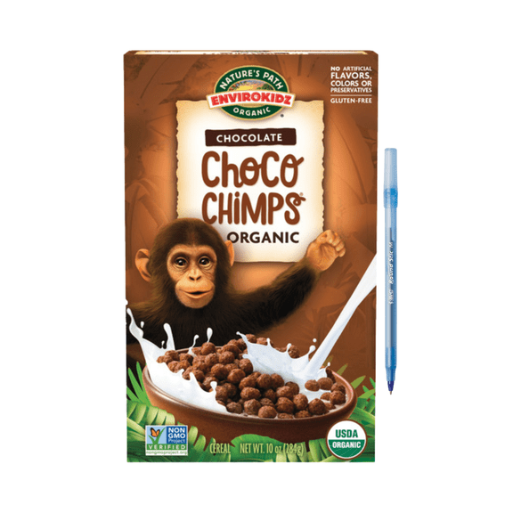 Crispy Rice Fruity Burst Choco Chimps Cereal 10 oz