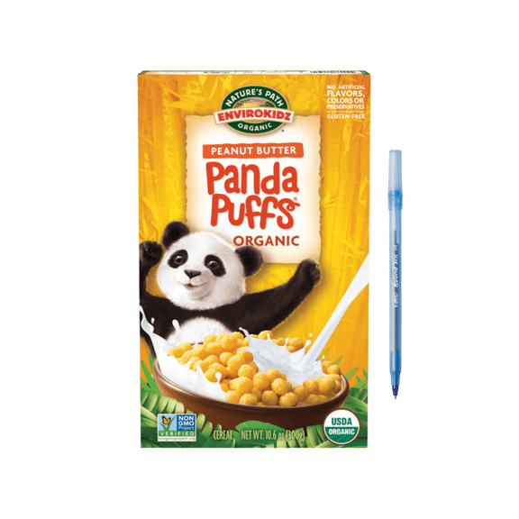 Crispy Rice Fruity Burst Panda Puffs Cereal 10.6 oz