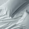 thumbnail image 1 of Crispy Soft Split King Adjustable Bed Sheets Abripedic 100% Cotton Percale Sheets - Sea, 1 of 4