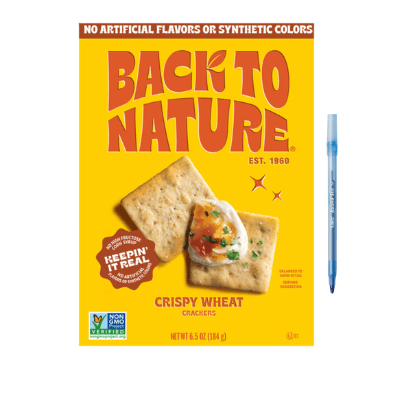 Crispy Wheat Crackers 6.5 oz