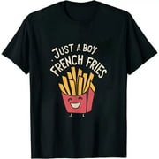 Crispy and Comical: The Perfect French Fry Shirt for Foodies
