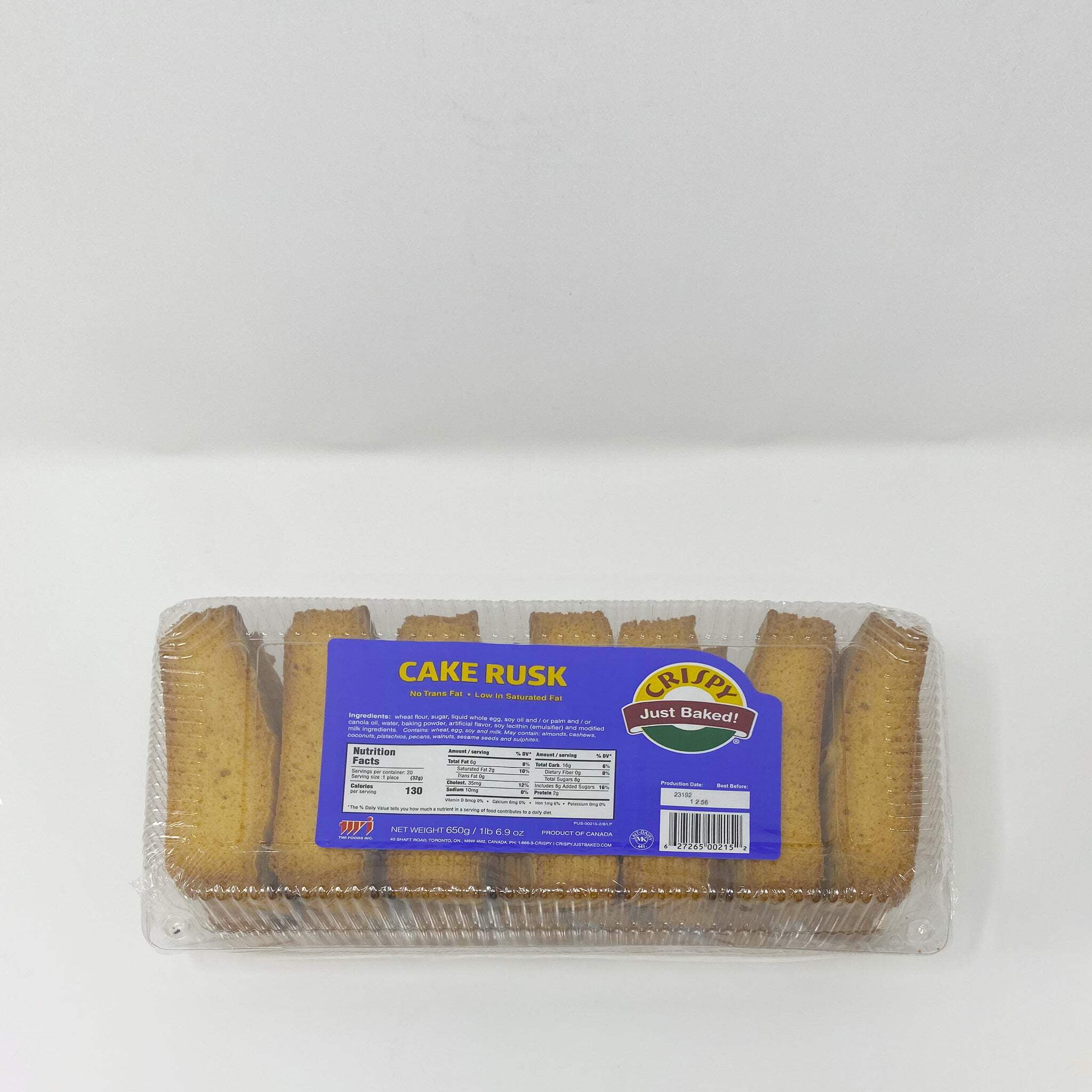 Crispy classic Cake Rusk - Walmart.com