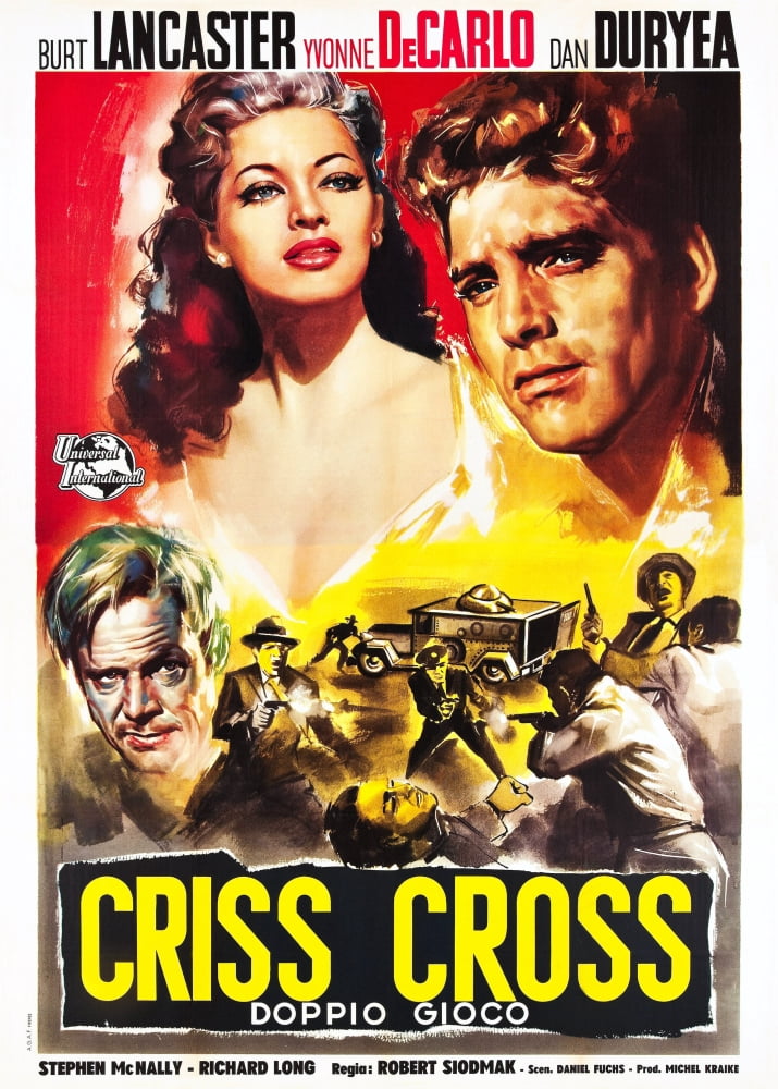 Criss Cross Canvas Art -  (11 x 17)