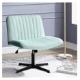 Criss Cross Chair,Armless Cross Legged Office Desk Chair No Wheels