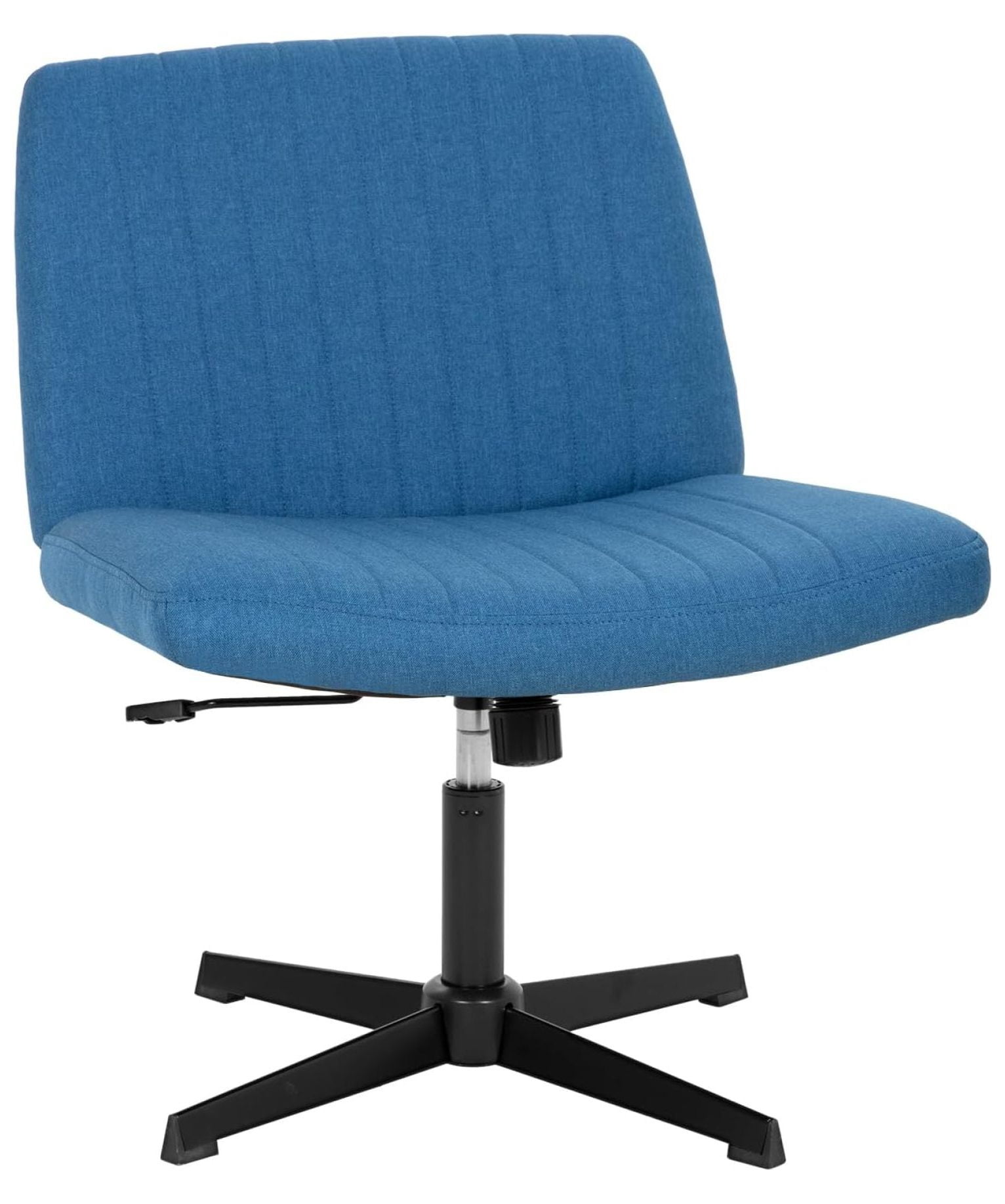 Criss Cross Chair Armless Office Chair No Wheels Modern Swivel Height ...