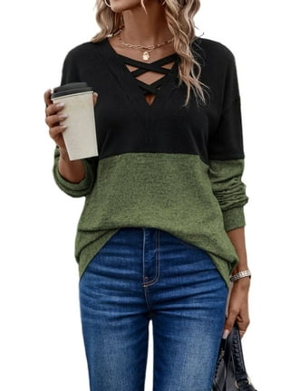 Cross front jumper on sale
