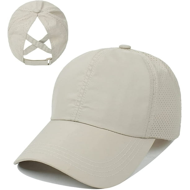 TOPTIE Tie Dye Ponytail Baseball Cap - Criss-Cross Back For Messy Bun & High Ponytail