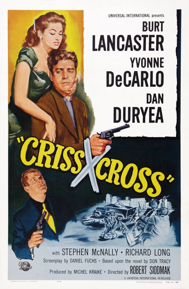 Criss Cross U Canvas Art -  (11 x 17)