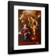 thumbnail image 1 of Cristóbal De Villalpando 11x14 Black Modern Framed Museum Art Print Titled - The Annunciation (1649-1714), 1 of 5