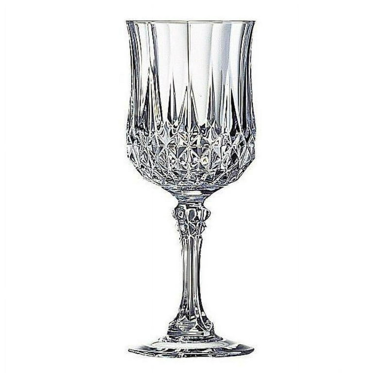 Cristal De France 24% Lead Crystal Small Wine Glasses 