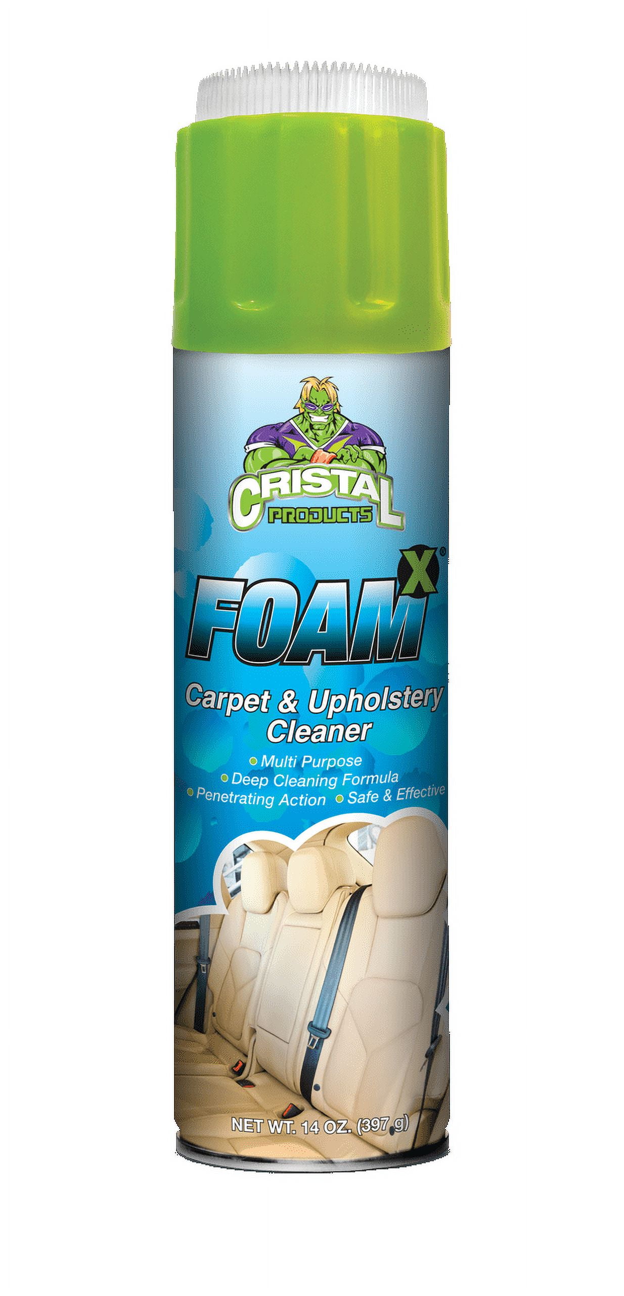 Cristal Foam X Cleaner, 14oz