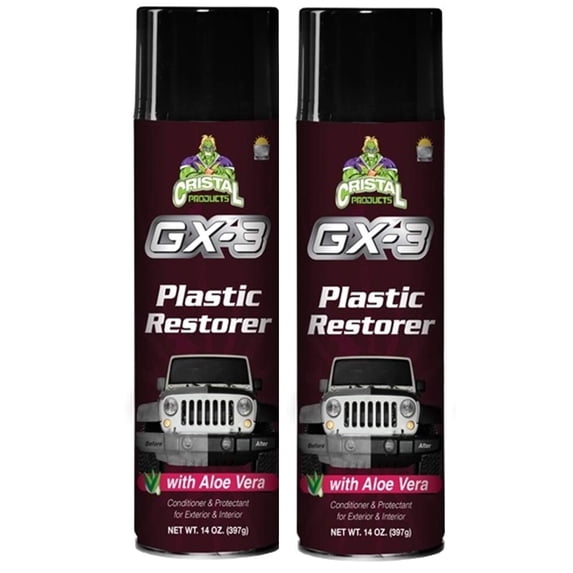 Cristal Products GX-3 Automotive Cleaner, 16 oz., 2 Pieces Pack