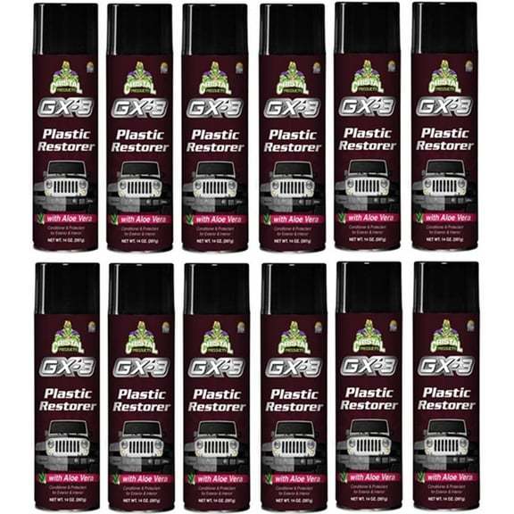 Cristal Products GX-3 Plastic Restorer 12