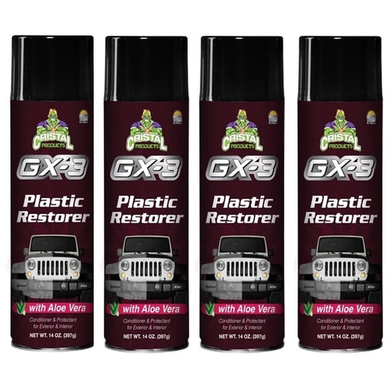 Cristal Products GX-3 Plastic Restorer 4