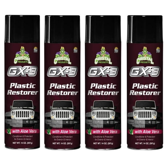 Cristal Products GX-3 Plastic Restorer 4
