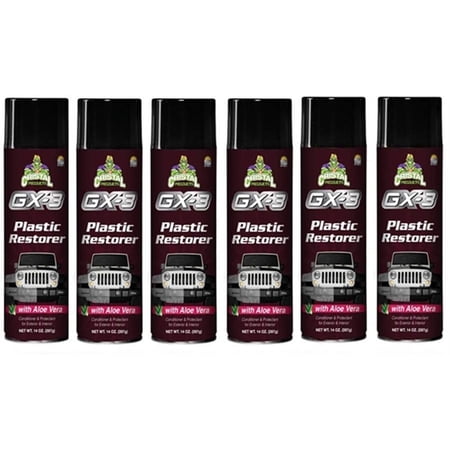 Cristal Products GX-3 Plastic Restorer (Pack of 6)