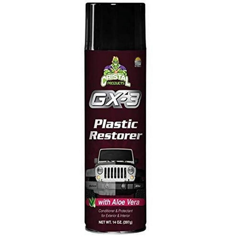 Cristal Products GX-3 Plastic Restorer (Pack of 6)