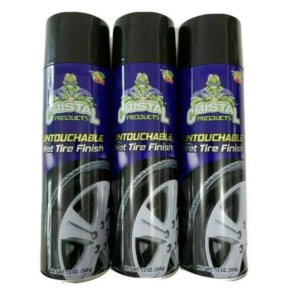 Cristal Products UNTOUCHABLE Wet Tire Shine (Pack of 3)