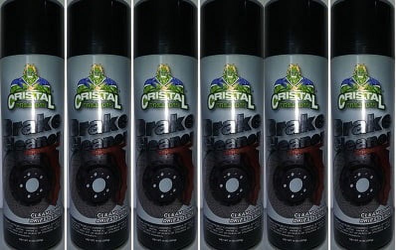 Cristal products Brake cleaner (pack of 6) 14oz cans