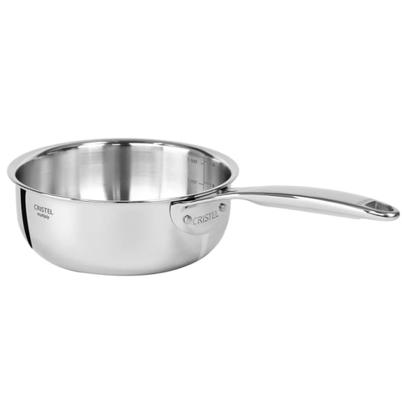 Cristel Castel'Pro Ultraply Saucepans (.9 Qt)