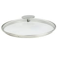 thumbnail image 1 of Cristel Domed Glass Lid 8" Silver, 1 of 4
