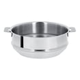 thumbnail image 1 of Cristel Multiply Stainless Steel Universal Steamer Insert with Removable Handles, 7.9 Inch, 1 of 5