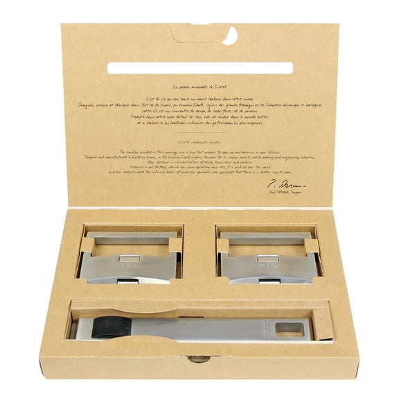 Cristel Strate SPPLSX Set of Handles, Silver