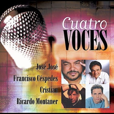 Cristian Castro - Cuatro Voces - Music & Performance - CD